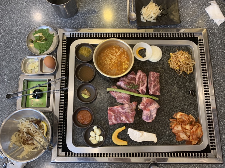  [먹방]청주 오송역 이베리코 돼지고기 맛집 남한강 모듬 B세트 후기 (악어살,꽃살,황제살)