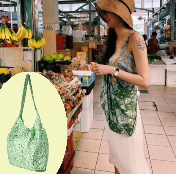 이미스 에코백 공효진 애정템 EMIS PATTERN ECO BAG