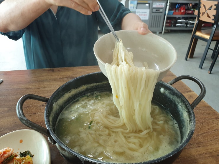  주곡 선창 호곡 칼국수집!