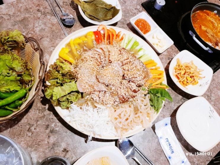  인천만수동맛집 ) 이가네왕족발보쌈감자탕 / 냉채족발 만수동맛집추천 해요! / 맛집