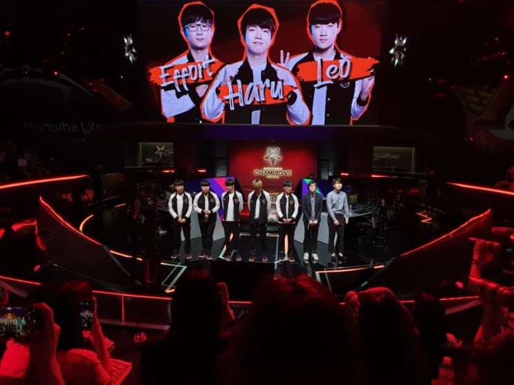  <19. 08. 10> LCK  SKT T1 VS 한화생명e스포츠 경기 직관 후기입니다