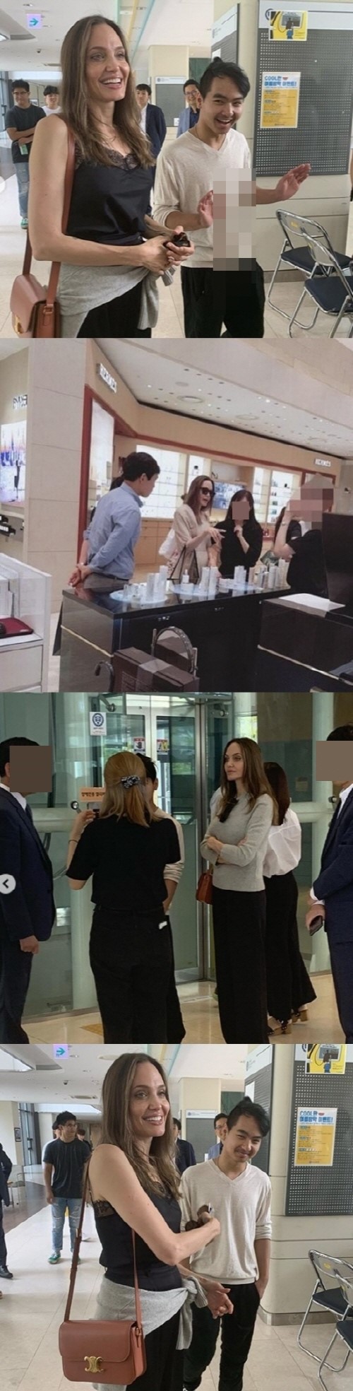 안젤리나 졸리, 아들 매덕스와 연세대 포착→쇼핑 '화기애애 母子' 안젤리나 졸리, 아들 매덕스와 연세대 포착→쇼핑 '화기애애 母子'