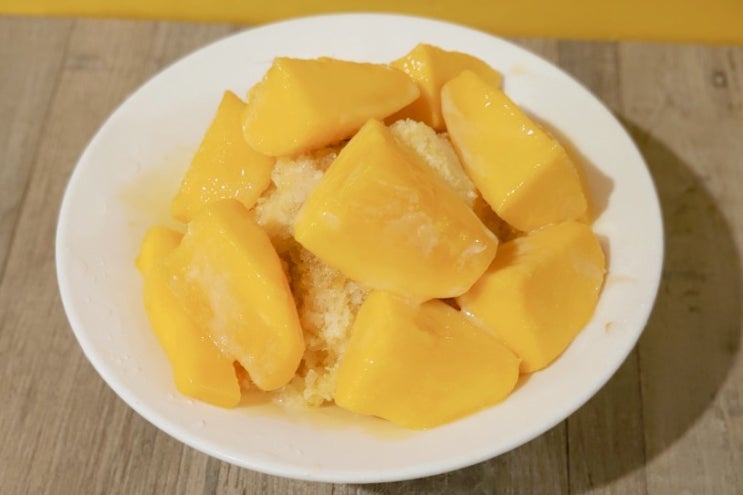  * 대만여행 * 타이페이에서 최고존맛탱인 망고빙수  綠豆蒜啥咪 (녹두산사미)