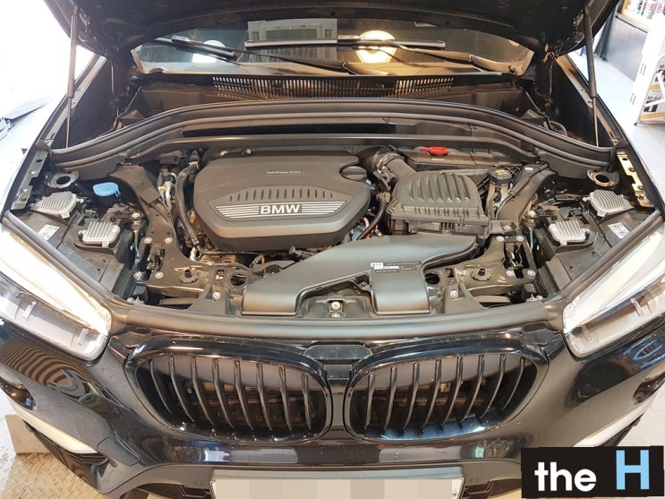  BMW 신형X1 신차길들이기 후 첫 엔진오일교환 작업기 어디서?? the H판교본점에서