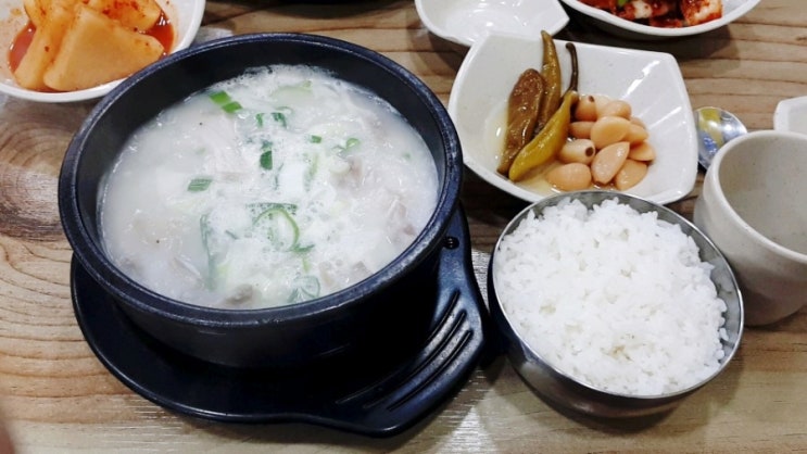 먹고가자~순대국 하안5단지 아파트상가 순대국집