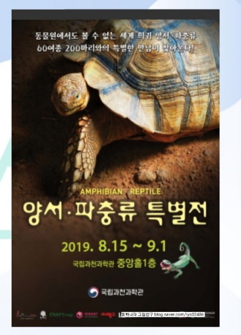  ( 국립 과천 과학관 )양서류, 파충류 전시 다녀왔어요.1부