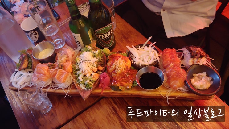  서울 용산 이태원 맛집 , 연어 한상 차림 종결자 김춘배연어집 간단후기