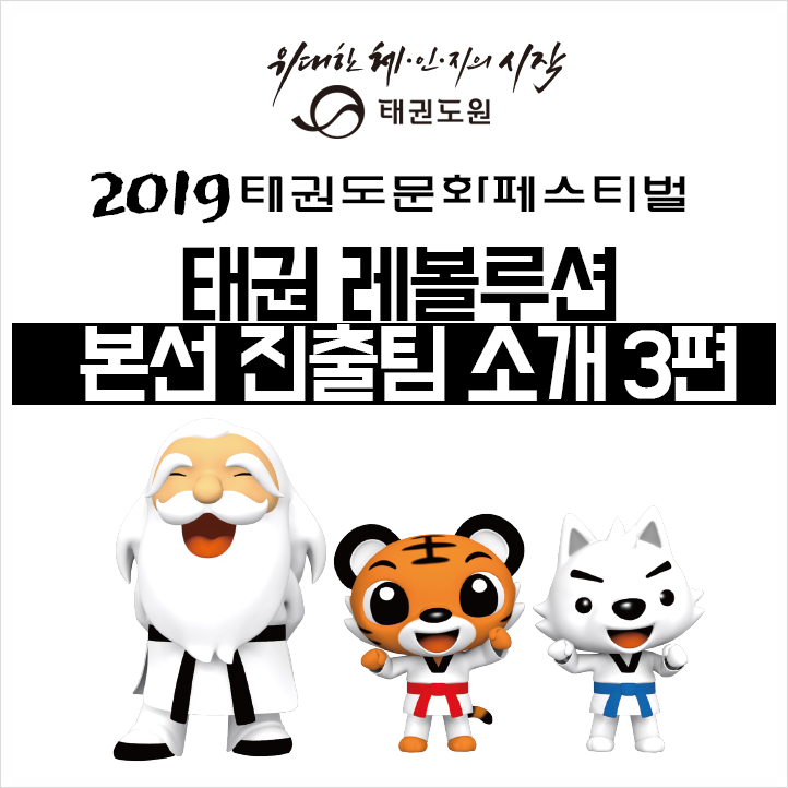  태권도 문화 페스티벌 태권 레볼루션 본선진출팀 소개 3편