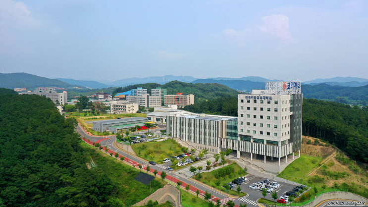  한국기술교육대학교 코리아텍 항공촬영.