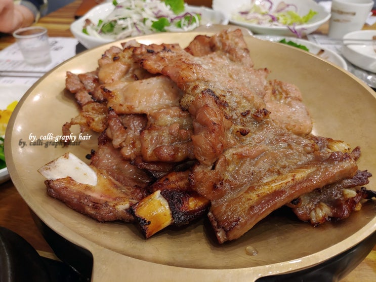  광주 담양식 돼지갈비 맛집 광산구 소촌옥숯불갈비