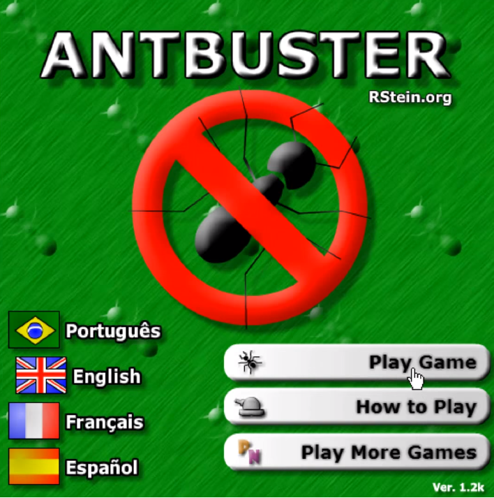  개미 디펜스게임하기 Antbuster