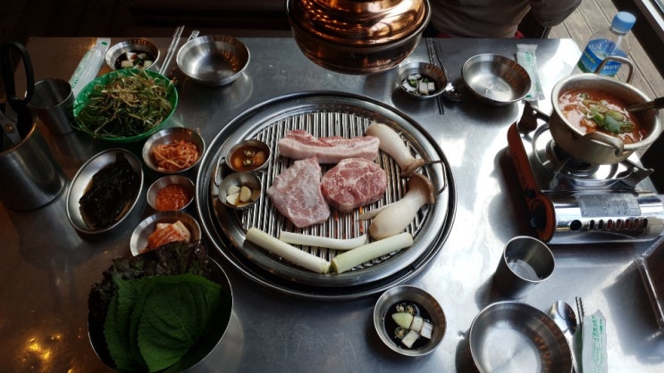  [보정동 고깃집/죽전 고깃집] 제주산 암퇘지 꿀꿀 꿀 " 황금 푸줏간 "