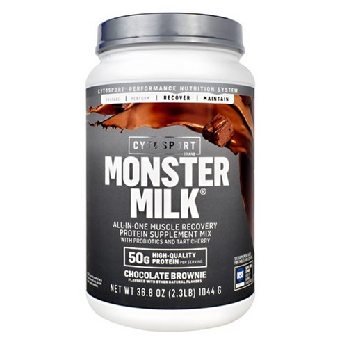  가성비 프로틴 몬스터 밀크 초콜릿 브라우니