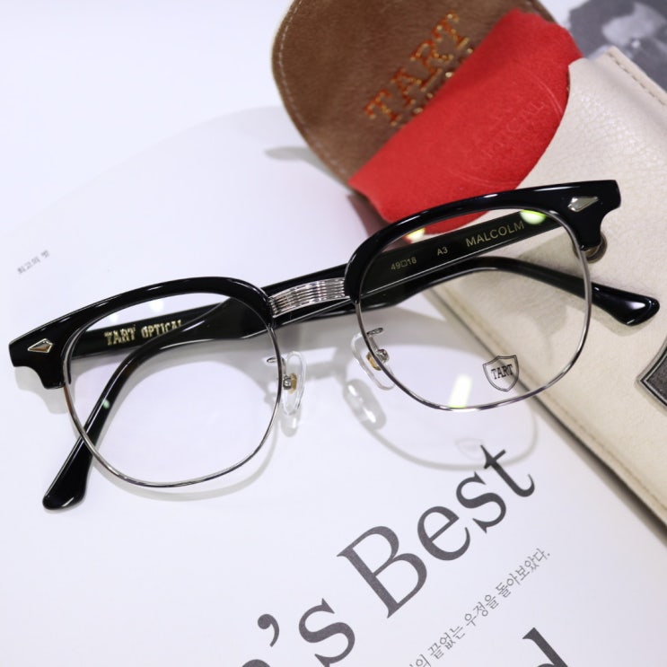  타르트옵티컬 말콤 빈티지 하금테 조진웅 안경 한빛안경랜드 중곡점 TART OPTICAL MALCOM