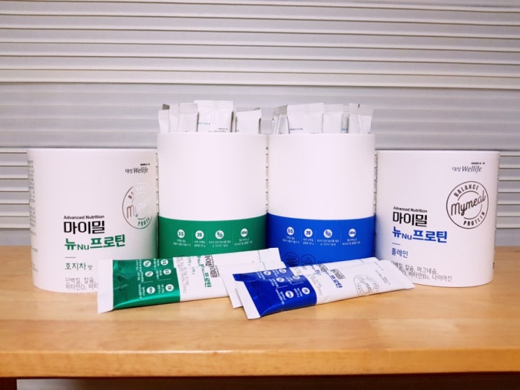  #대상웰라이프 마이밀 뉴프로틴[하루 단백질 간편하고균형있게 섭취]