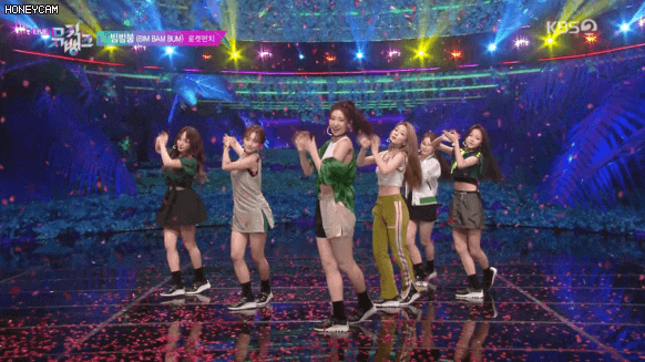  [Rocket Punch 로켓펀치]190823 KBS2 뮤직뱅크 로켓펀치 - 빔밤붐(feat.에버글로우 시현)