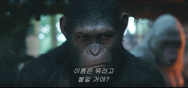  혹성탈출 종의 전쟁 ~ 위대한 유인원 리더 시저의 전설