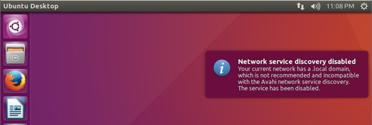  [리눅스] Network service discovery disabled 없애는 방법