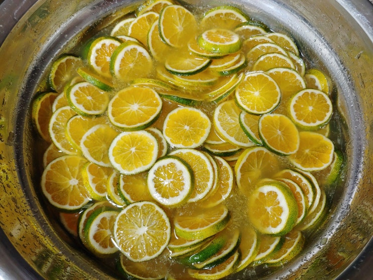  청귤청 만들기