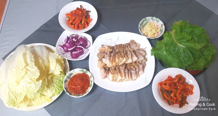  보쌈 만드는 법! 돼지삼겹살 보쌈