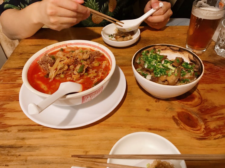  맛집) 상수역 / 라멘 / 하카다분코