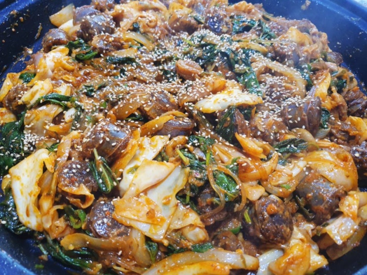  [엄마손 레시피] 순대곱창볶음