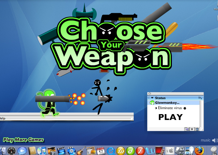 스틱맨 게임하기 [CHOOSE YOUR WEAPON2]