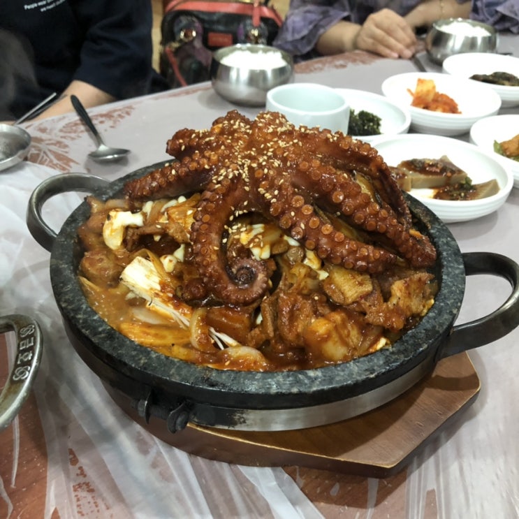  제주 산방산 맛집 :: 순천미향 삼합과 고등어 갈치 조림