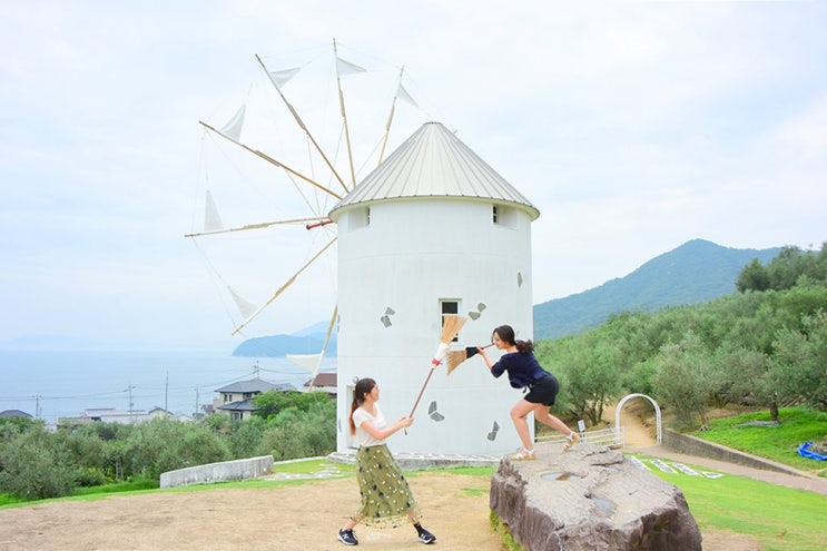  간장 사이다, 간장 아이스크림 먹을 수 있는 영화 마녀배달부 키키 촬영지 쇼도시마 여행코스