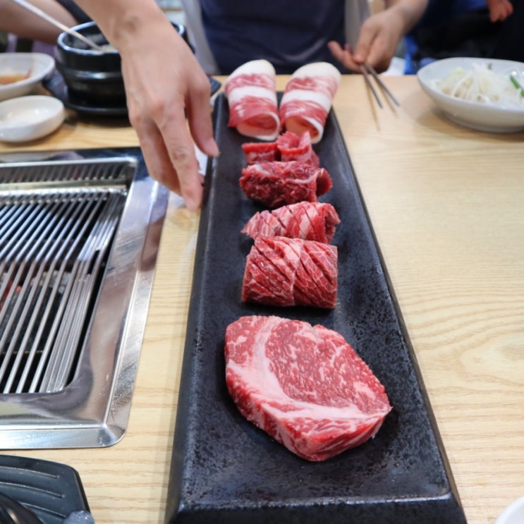  한끼구이로 부담줄인 제주 흑우 맛집