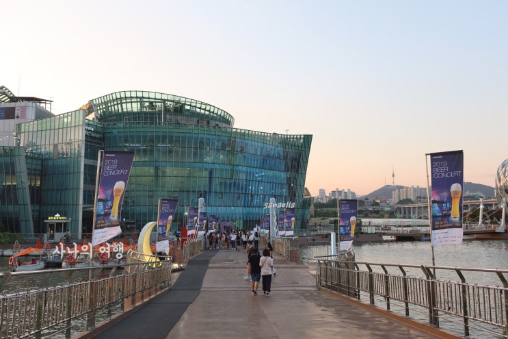  세빛둥둥섬 2019 비어콘서트 참여했어요. + 세빛섬 셔틀버스
