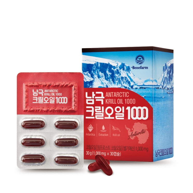  베네팜 남극 크릴오일 1000 30정, 30g, 1개 할인정보 공유해요