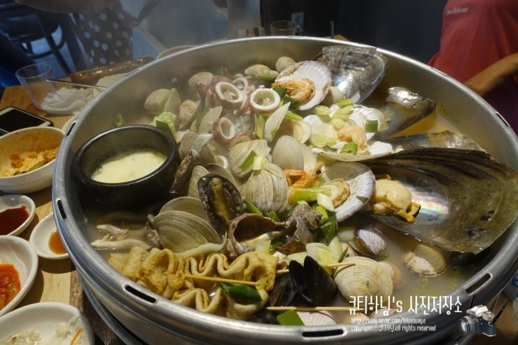  2동탄맛집 퐁듀에 찍어먹는 푸짐한 조개전골