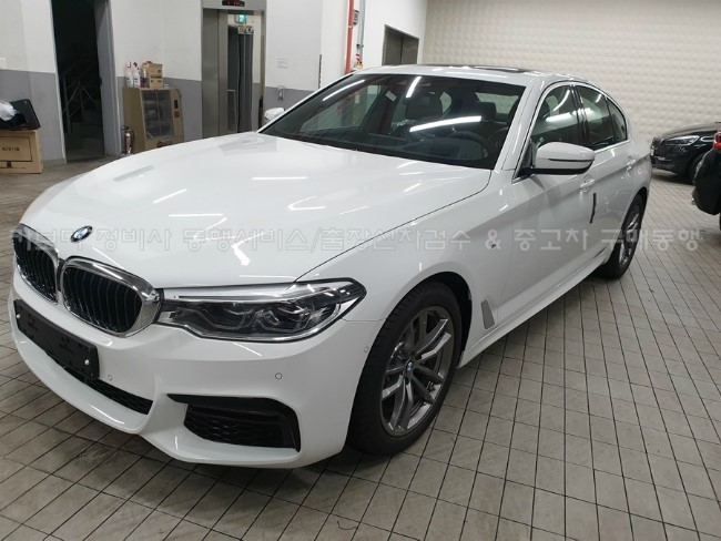  카보다-2019 BMW5시리즈 520D M Sport Package(M스포츠 패키지) 신차살때 차량등록전 정비사 출장신차검수대행 후기 및 용산신차검수
