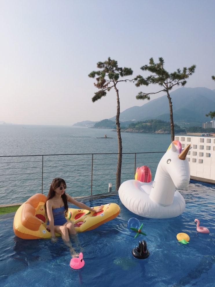  남해풀빌라_ 인피니티 풀/ 프라이빗한 수영장이 있는 더뷰1151에서 가족여행(+내돈내산 솔직후기)