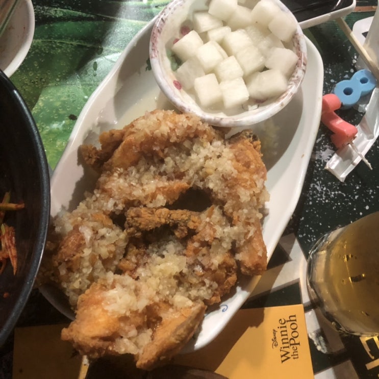  을지로3가 핫플 힙지로 호프집 - 마늘치킨과 선선한 날씨에 딱!! :: 만선호프