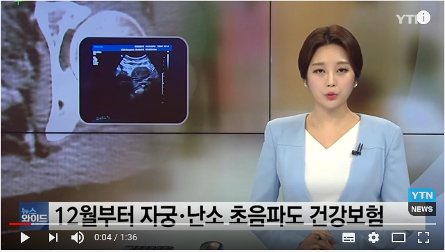 12월부터 자궁·난소 초음파도 건강보험 적용 / YTN 12월부터 자궁·난소 초음파도 건강보험 적용 / YTN