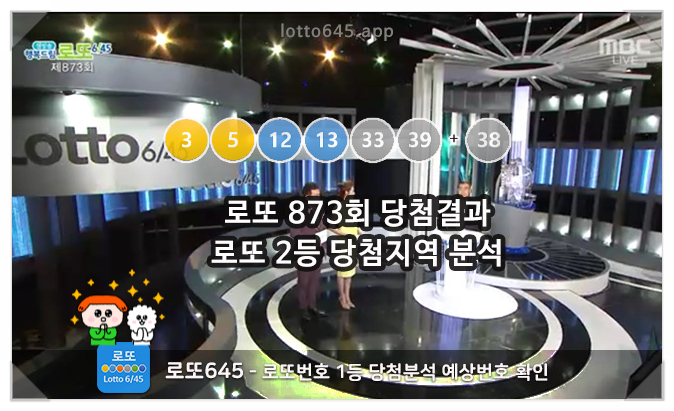  로또 당첨지역 2등 경기도 21명 당첨