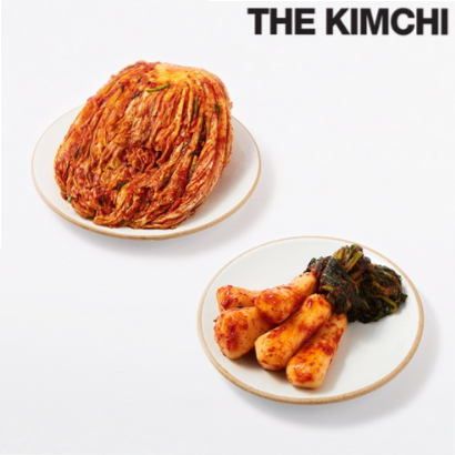 [홍진경 더김치] 포기김치 3kg + 총각김치 3kg(23% 할인)