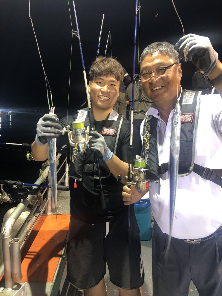  [목포갈치]24일 갈치 꾸준히 잘나오네요 목포포인트낚시
