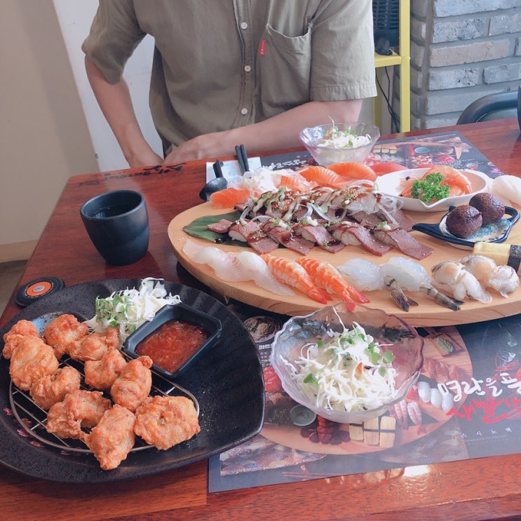  연남동 스시 데이트 코스 추천 스시노백쉐프