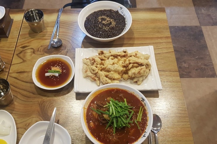  분당 미금역 맛집 '교동짬뽕' - 짬뽕, 유니짜장  그리고 찹쌀탕수육맛집