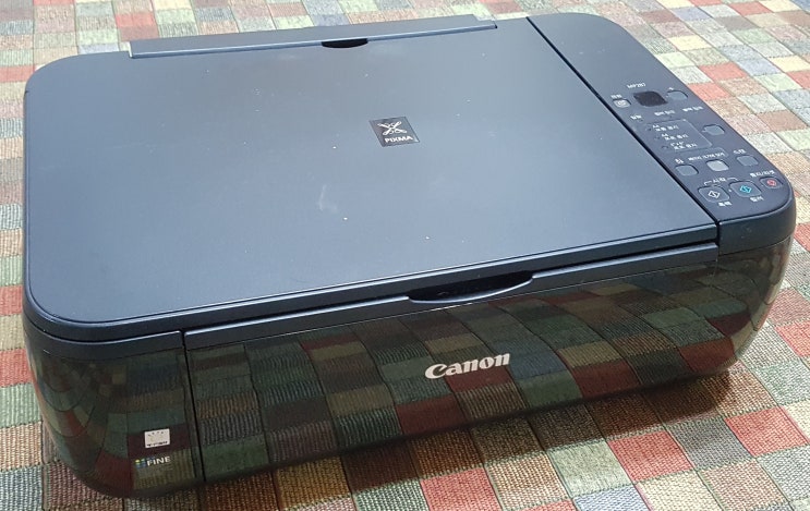  오래된 잉크젯복합기 캐논 Pixma MP287 프린터 외관 리뷰.