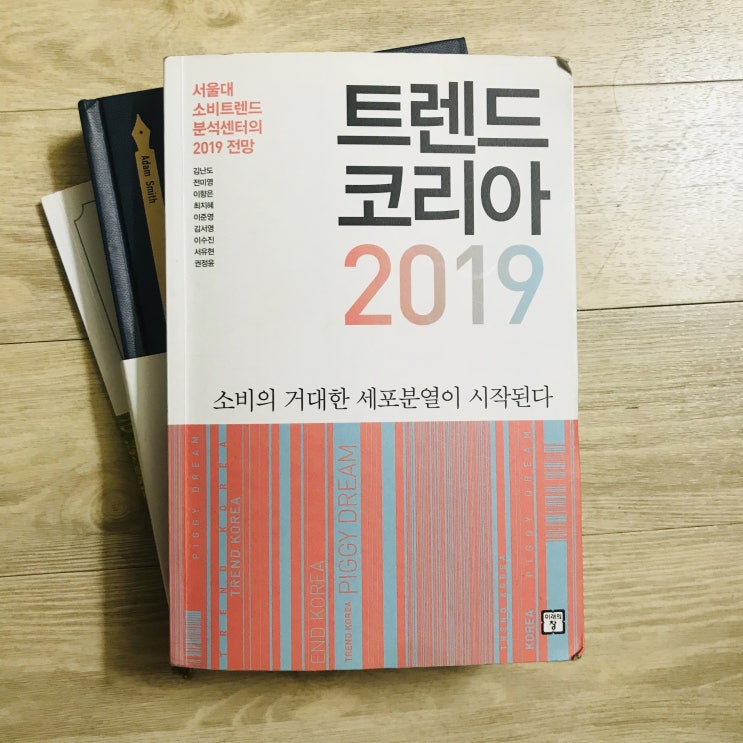  시대에 흐름을 읽는 통찰력을 얻고싶다면! <트렌드 코리아 2019>