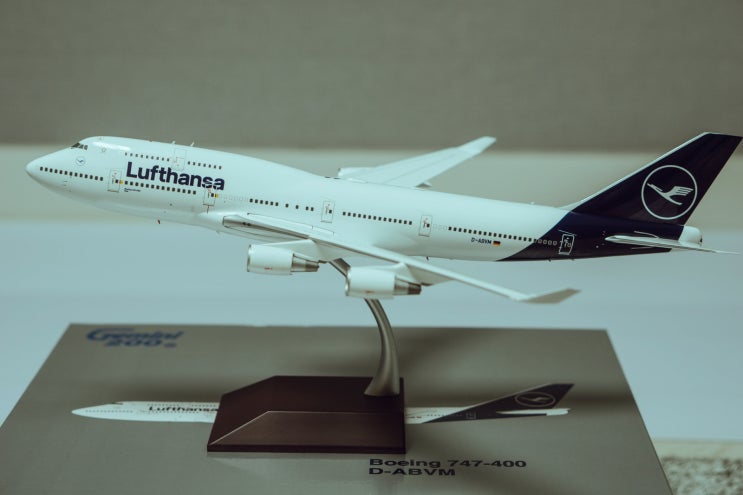 1:200 Gemini Jets Lufthansa 루프트한자 B747-400 D-ABVM G2DLH792 다이캐스트 모형 모델