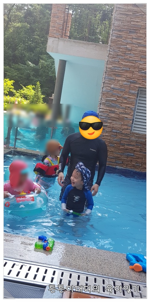  수영장 있는 용인 더숨 포레스트 호텔에서 두 번째 여름휴가 보내고 왔어요.