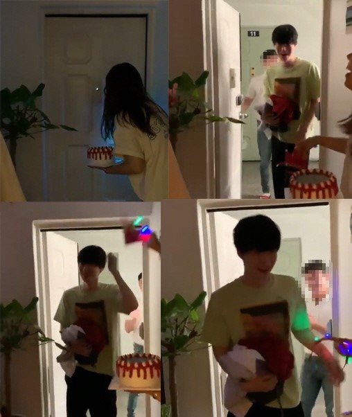  구혜선 없는 안재현 생일파티 인증샷 '화제'
