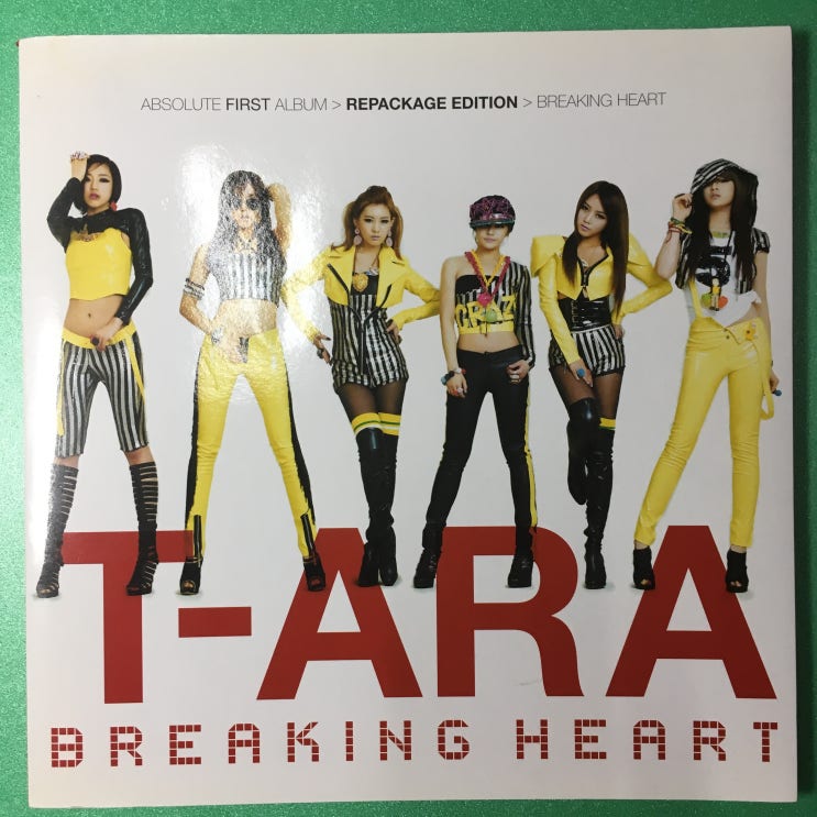  티아라 - 1집 리패키지 Breaking Heart (초회한정반) - 6천장 한정제작