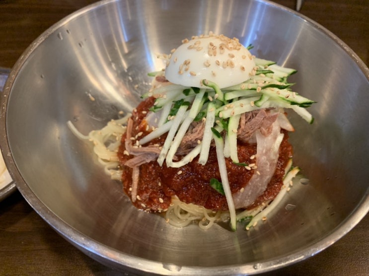  해운대 백병원 근처 맛집 최고의밀면