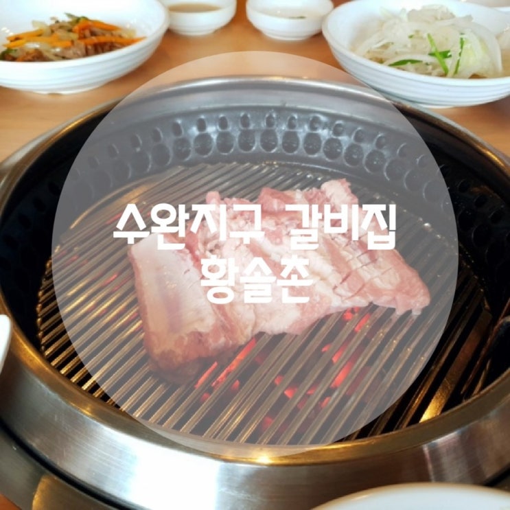  광주 수완지구 갈비 맛집 황솔촌